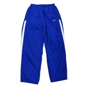 NIKE Swoosh Vintage Y2K Blue Lined Casual Activewear Workout Pants Mens Large
